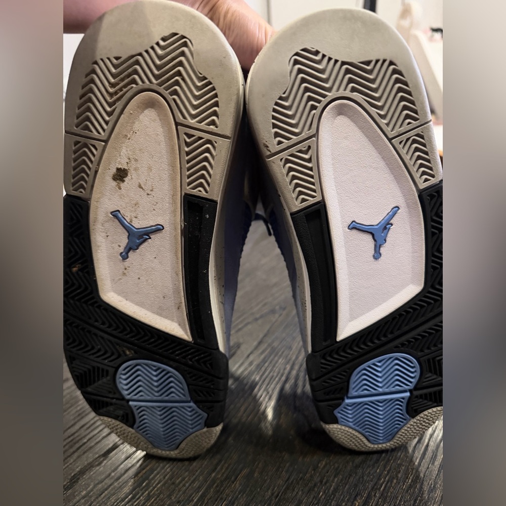 Nike Air Jordan Retro 4 IV University Blue Men's Size 9.5 - Picture 6 of 7